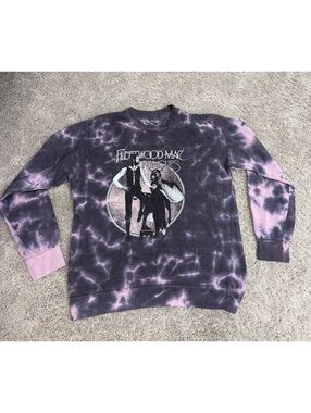 Fleetwood Mac Rumours Tie-Dye Sweatshirt Size Medium
